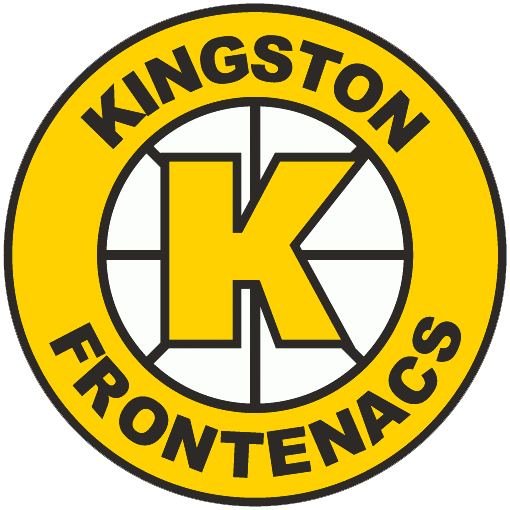 Kingston Frontenacs 1989 90-1997 98 Primary Logo iron on paper